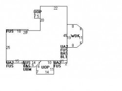 91 Hunnewell Ave, Newton, MA 02458 floor plan