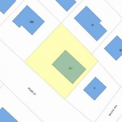 181 River St, Newton, MA 02465 plot plan