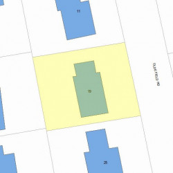 19 Olde Field Rd, Newton, MA 02459 plot plan