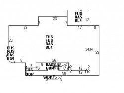 300 Highland St, Newton, MA 02465 floor plan