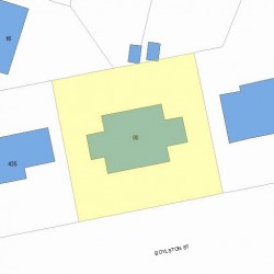 80 Jackson St, Newton, MA 02459 plot plan