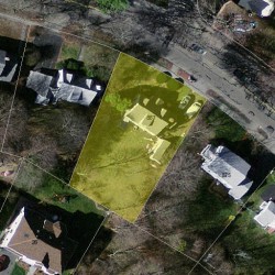 867 Dedham St, Newton, MA 02459 aerial view