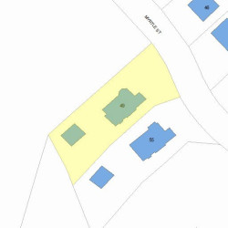 49 Myrtle St, Newton, MA 02465 plot plan