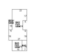 52 Central St, Newton, MA 02466 floor plan