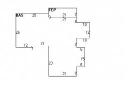 11 Emmons St, Newton, MA 02465 floor plan
