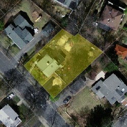 11 Niles Rd, Newton, MA 02461 aerial view