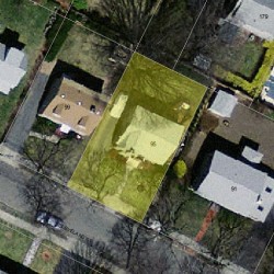 95 Cleveland St, Newton, MA 02465 aerial view