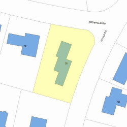 55 Gould Rd, Newton, MA 02468 plot plan