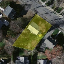 11 Marshfield Rd, Newton, MA 02459 aerial view