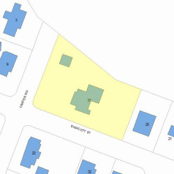 37 Endicott St, Newton, MA 02461 plot plan