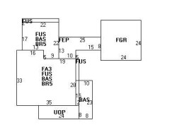 45 Mossfield Rd, Newton, MA 02468 floor plan