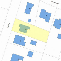 82 Park Ave, Newton, MA 02458 plot plan