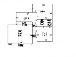 19 Merton St, Newton, MA 02458 floor plan