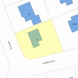 30 Murray Rd, Newton, MA 02465 plot plan