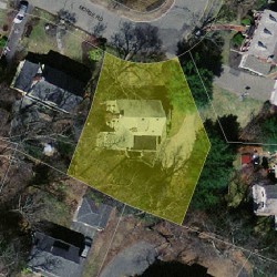 55 Morse Rd, Newton, MA 02460 aerial view