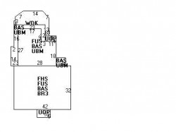 510 Ward St, Newton, MA 02459 floor plan