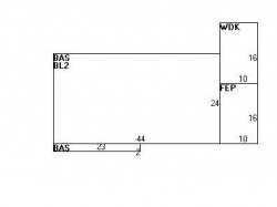 166 Lexington St, Newton, MA 02466 floor plan