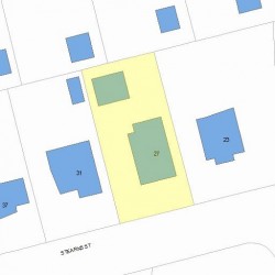 27 Stearns St, Newton, MA 02459 plot plan