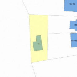 144 Edinboro St, Newton, MA 02460 plot plan