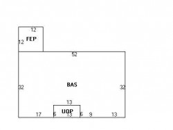 18 Mccarthy Rd, Newton, MA 02459 floor plan