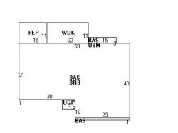 33 Farina Rd, Newton, MA 02459 floor plan