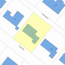 17 Keller Path, Newton, MA 02459 plot plan