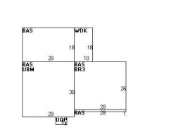 18 Sevland Rd, Newton, MA 02459 floor plan