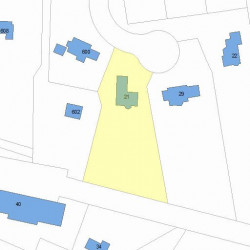 21 Beacon Heights Dr, Newton, MA 02459 plot plan