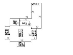 934 Commonwealth Ave, Newton, MA 02459 floor plan