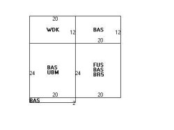 991 Dedham St, Newton, MA 02459 floor plan