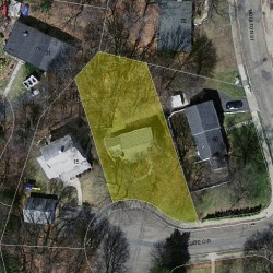 11 Colgate Cir, Newton, MA 02462 aerial view