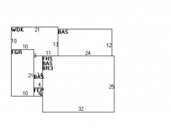 355 California St, Newton, MA 02458 floor plan