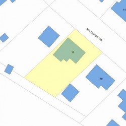 14 Mayflower Ter, Newton, MA 02461 plot plan