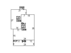 166 Melrose St, Newton, MA 02466 floor plan