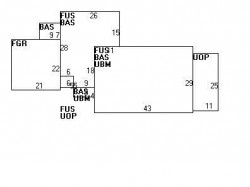 218 Franklin St, Newton, MA 02458 floor plan