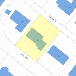 19 Shute Path, Newton, MA 02459 plot plan