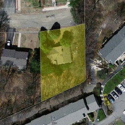 15 Gail Rd, Newton, MA 02462 aerial view