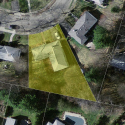 123 Truman Rd, Newton, MA 02459 aerial view