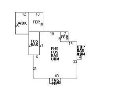 219 Homer St, Newton, MA 02459 floor plan