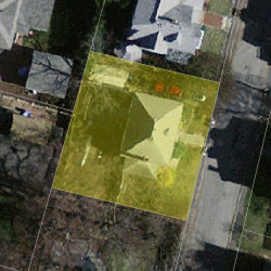 19 Barnes Rd, Newton, MA 02458 aerial view
