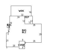 983 Dedham St, Newton, MA 02459 floor plan