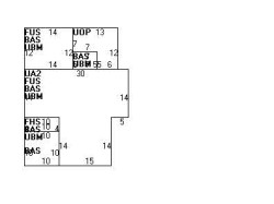 256 Auburndale Ave, Newton, MA 02466 floor plan