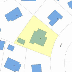 19 Day St, Newton, MA 02466 plot plan