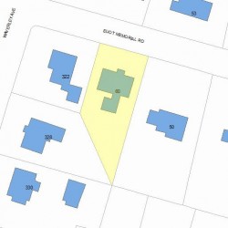 60 Eliot Memorial Rd, Newton, MA 02458 plot plan