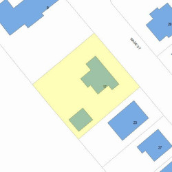 17 Wade St, Newton, MA 02461 plot plan