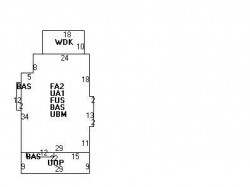 61 Chester St, Newton, MA 02461 floor plan