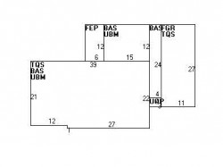 63 Hatfield Rd, Newton, MA 02465 floor plan