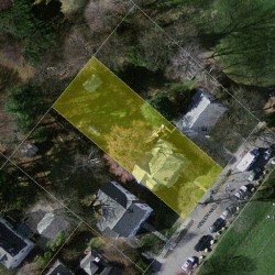 40 Hereward Rd, Newton, MA 02459 aerial view