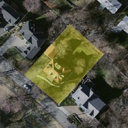 120 Herrick Rd, Newton, MA 02459 aerial view