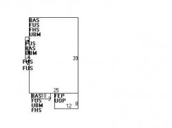 14 Gordon Ter, Newton, MA 02458 floor plan